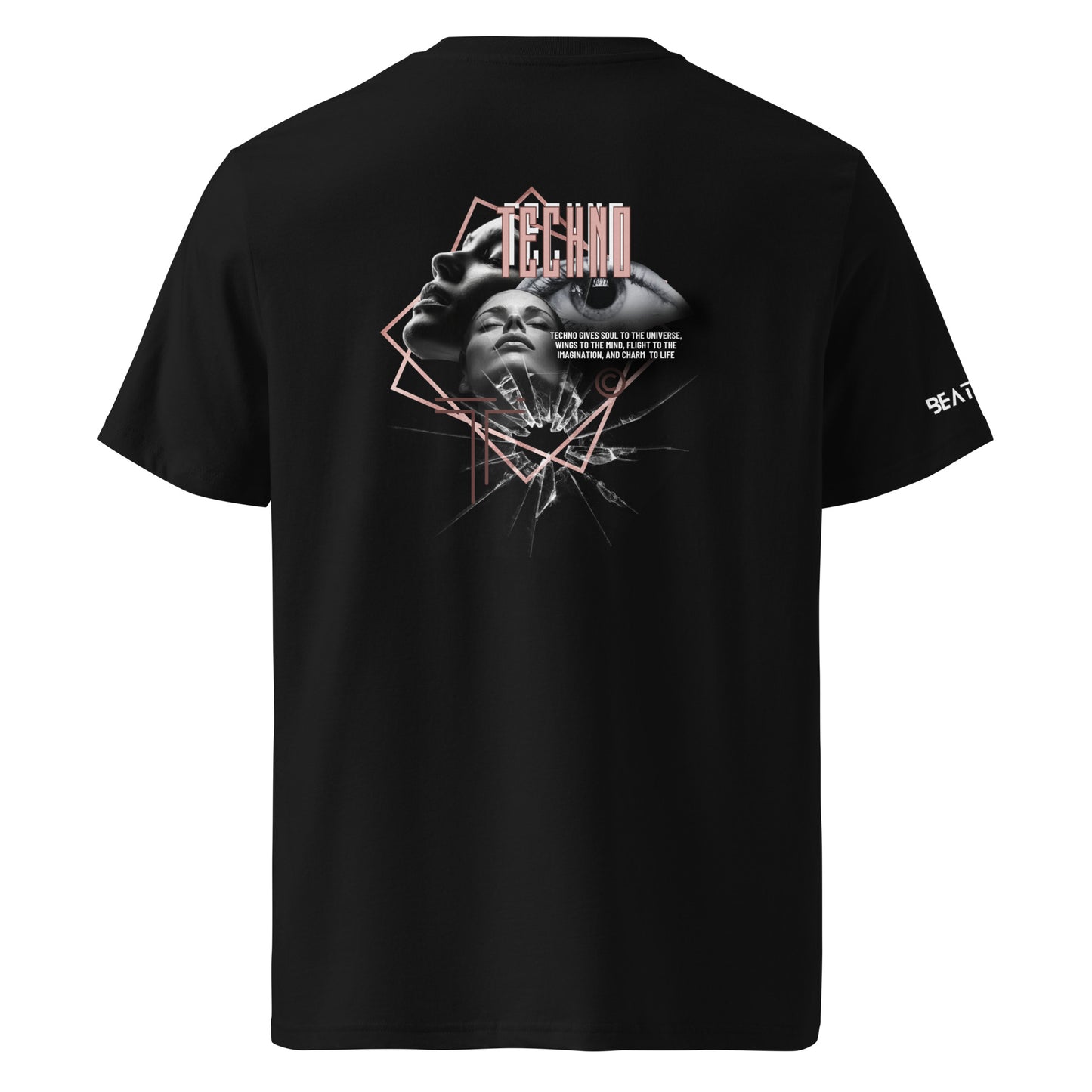 TECHNO SOUL Unisex-Bio-Baumwoll-T-Shirt