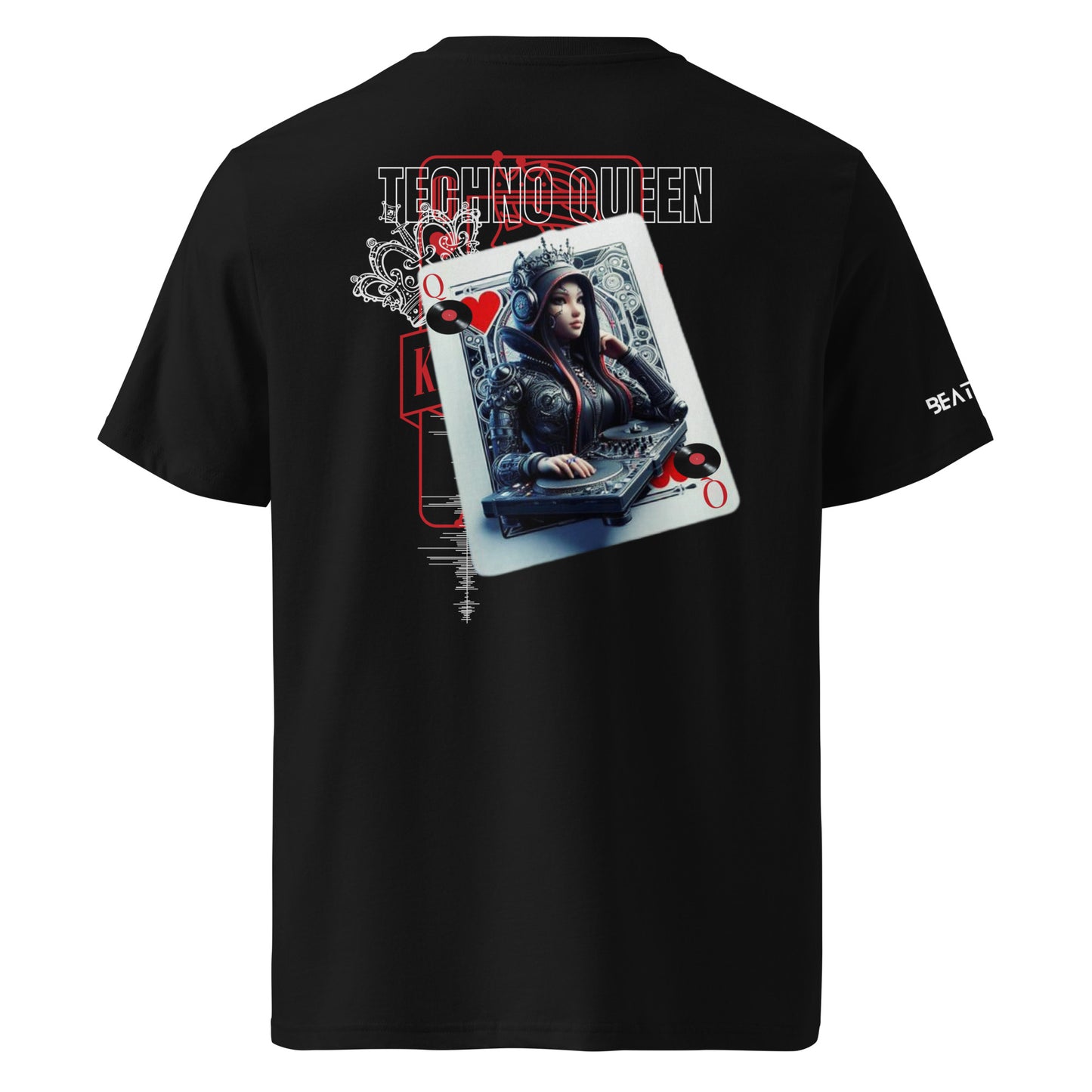 TECHNO QUEEN Unisex-Bio-Baumwoll-T-Shirt