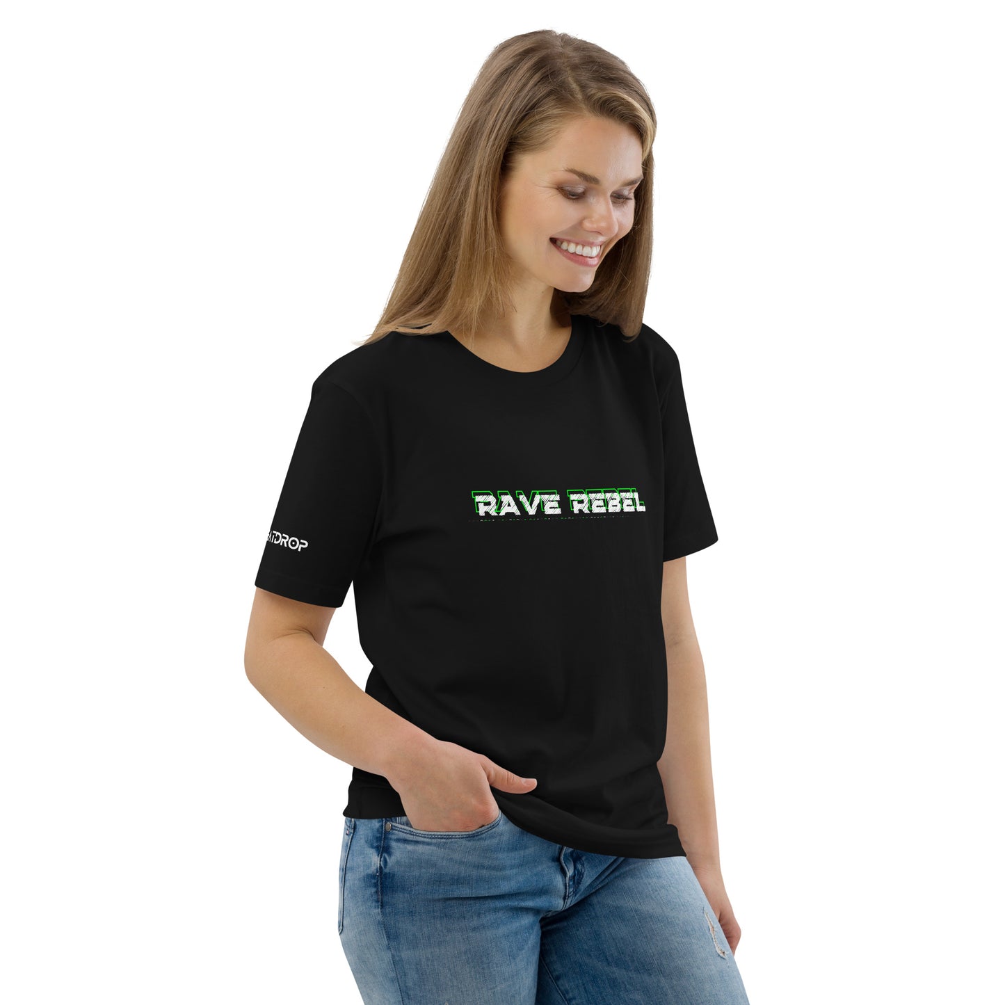 RAVE REBEL Unisex-Bio-Baumwoll-T-Shirt
